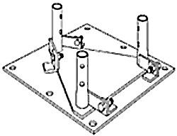 25G TOWER BASE PLATE