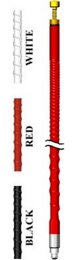 FS4R  4' RED FIRESTIK ANTENNA