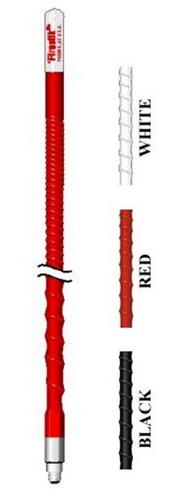 KW4R 4'  RED FIRESTIK ANTENNA