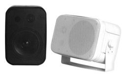 80W High Power Stereo 2-Way Ported Speaker System, Black 
